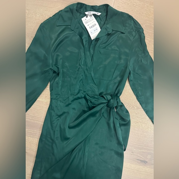 ZARA wrap dress size XS - Picture 4 of 4
